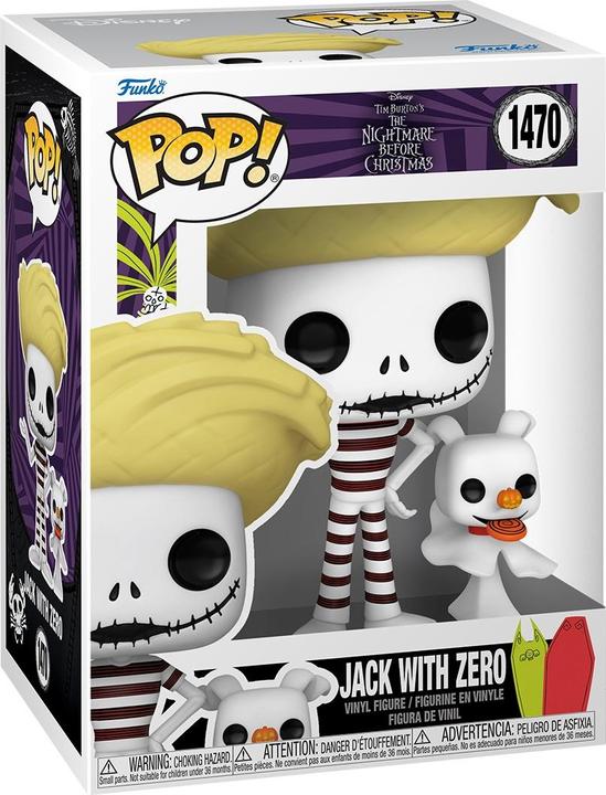 Actual product image Funko NBX - POP & Buddy N° 1470 - Jack avec Zero (plage)