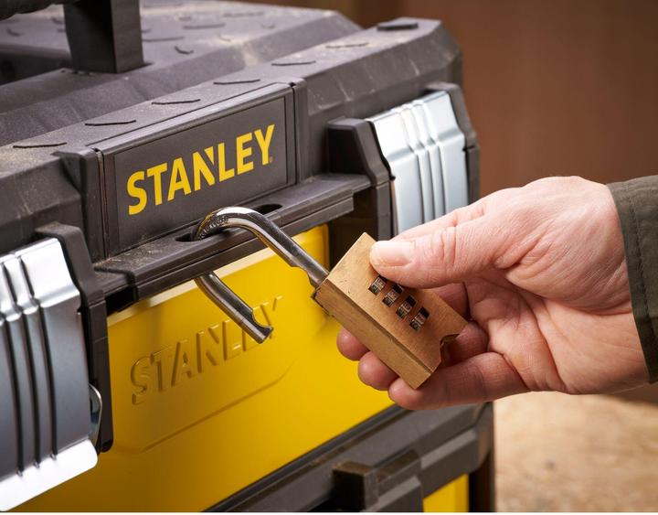 Actual product image Stanley Tool box metalplastic with integrated drawer (1 Piece)