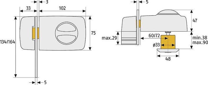 Image du produit Abus 7030 S EK