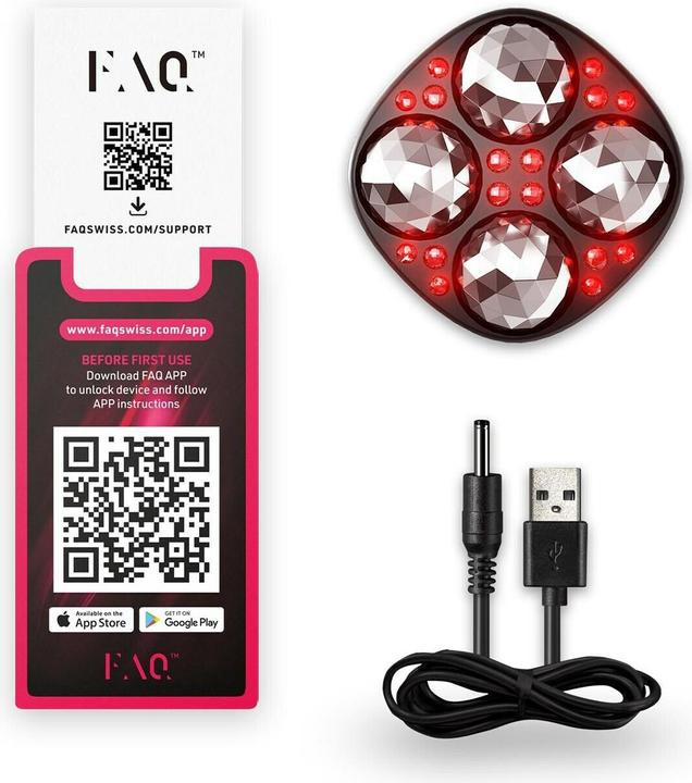 Actual product image Foreo FAQ 411 Microcurrent Facial Toning Device