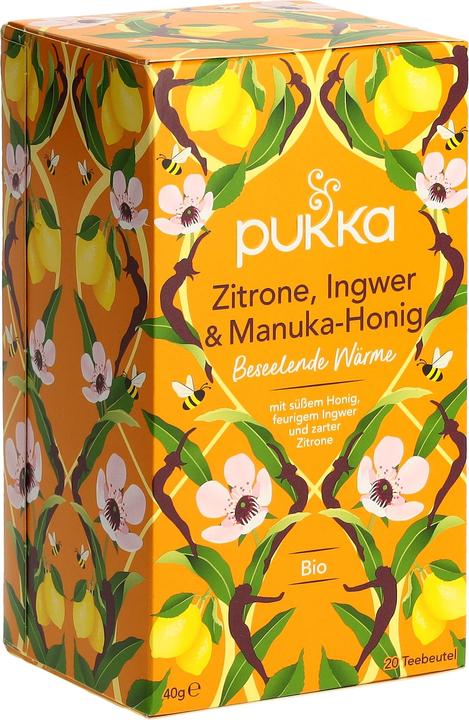 Immagine prodotto Pukka Miele al limone, zenzero e manuka (40 g)