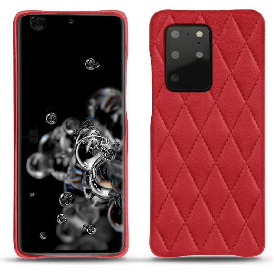 Noreve Lederschutzhülle (Samsung Galaxy S20+ 5G), Smartphone Hülle, Rot