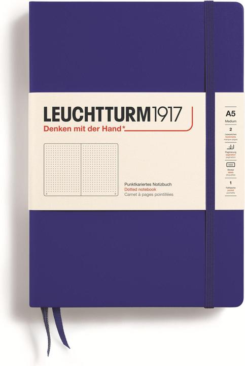 Image du produit Leuchtturm1917 Carnet de notes Medium Hardcover (145 x 210 mm, Pointillés, Couverture rigide)