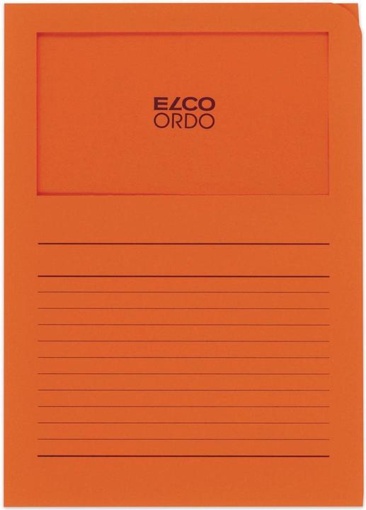Actual product image Elco Organiser folder Ordo Classico DIN A4 paper 220 mm x 310 mm orange (A4, 100 x)