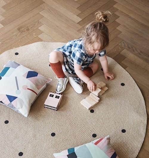 Image du produit Ferm Living Tapis de jute (130 x 130 cm)