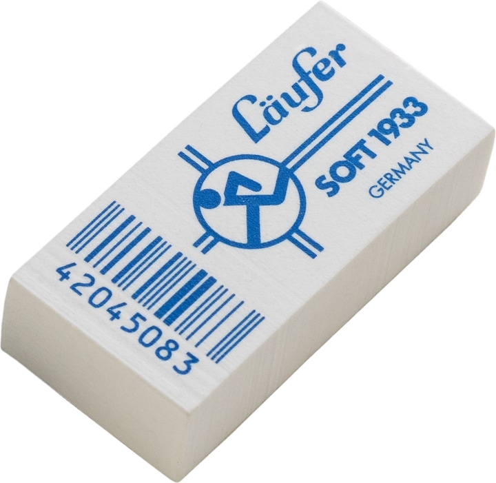 Läufer Radiergummi Soft
