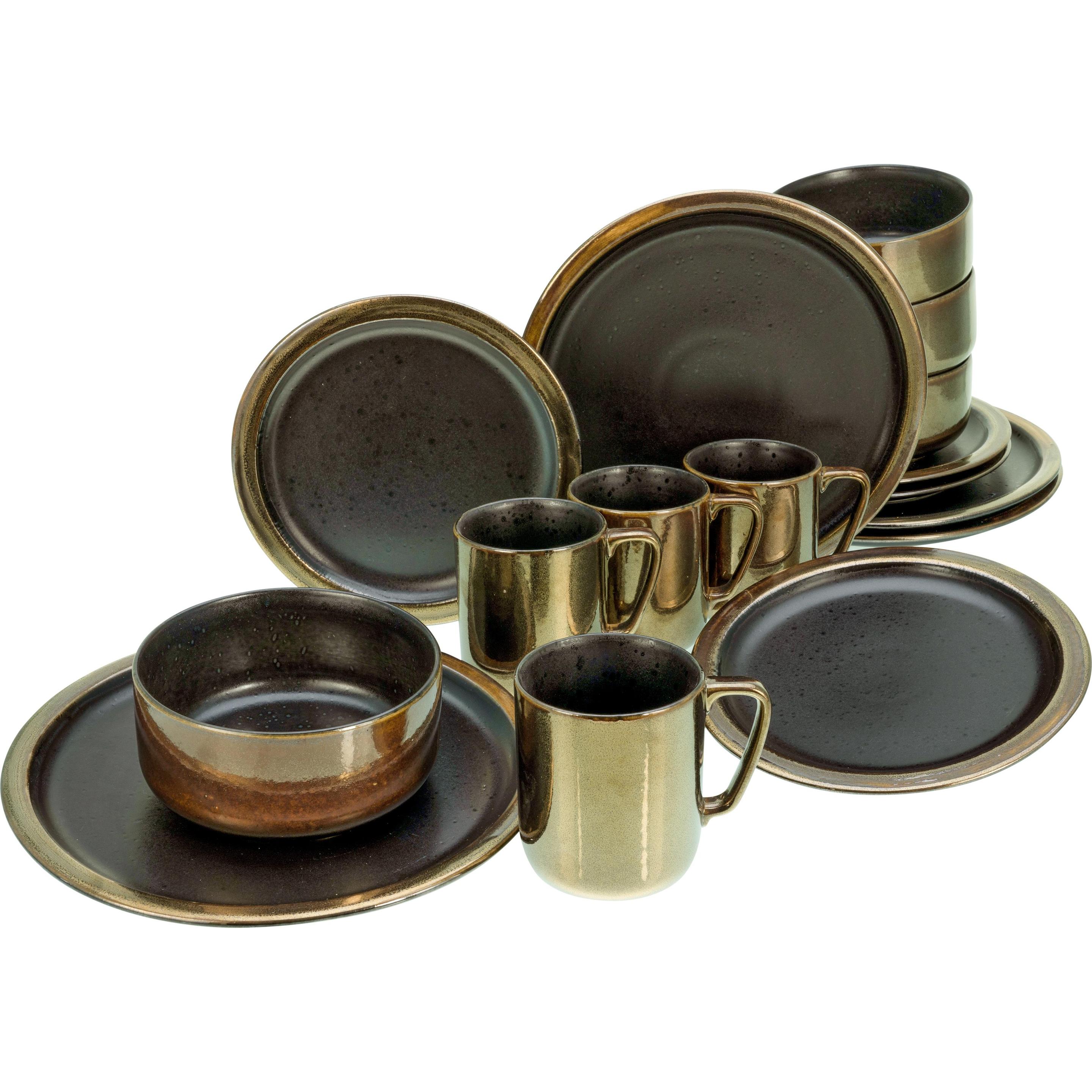 CreaTable, Geschirrset, Modern Industrial (16 Stück)