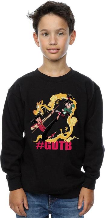 Produktbild Disney Wreck It Ralph Mulan And Vanellope Sweatshirt Jungen (128)