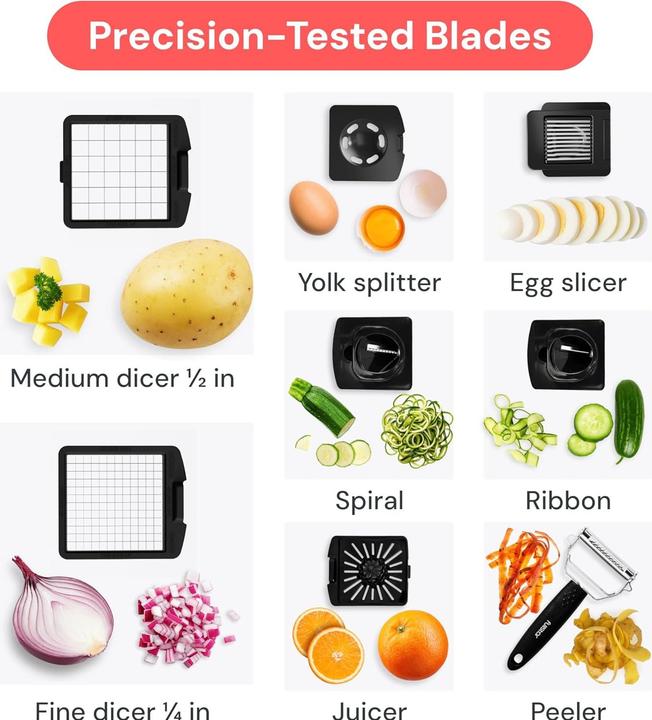 Image du produit Fullstar Gemüseschneider mit Zubehör