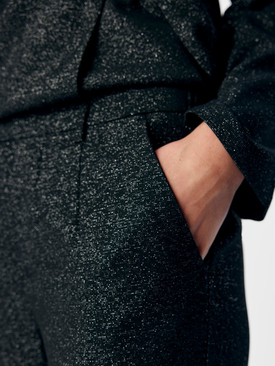 Immagine prodotto Object Pantaloni glitterati a gamba larga (38)