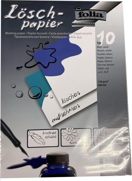 Folia Blotting paper (120 g/m², 10 x)
