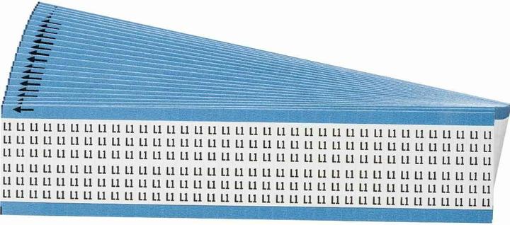 Produktbild Brady Kabelkennzeichnungen aus Gewebe, Zahlen und Buchstaben, für Werkzeugmaschinen (0.64 cm)