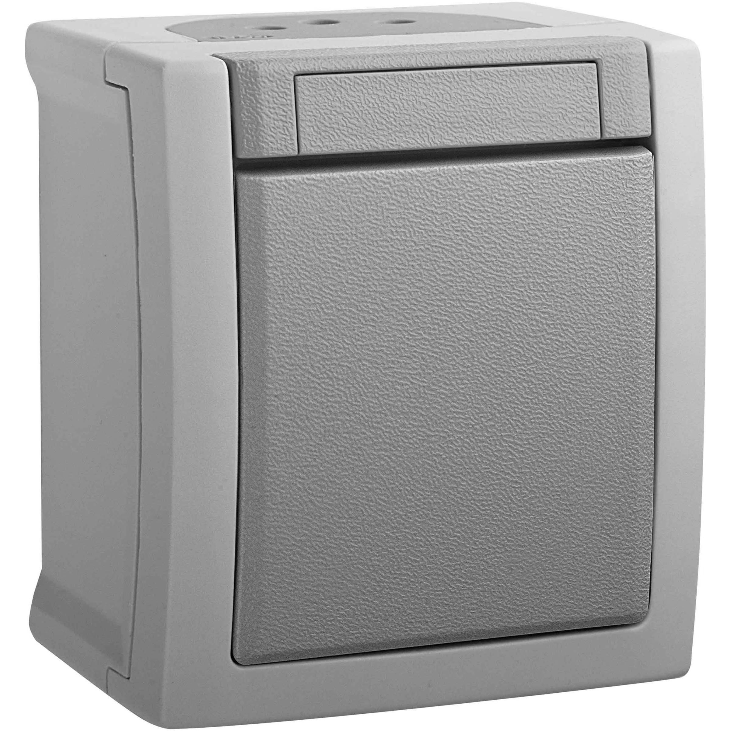 Panasonic Wechselschalter, Taster + Schalter, Grau