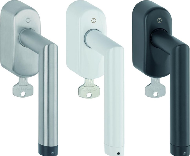 Actual product image Z-Wave HOPE11902723 - HOPPE eHandle Lockable ConnectSense Amsterdam 37mm