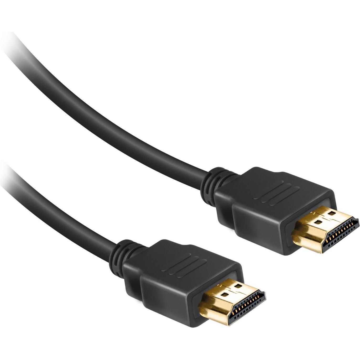 Ekon HDMI Ethernet Metallkabel 4K Ultra HD 1,8m (1.80 m, HDMI), Video Kabel