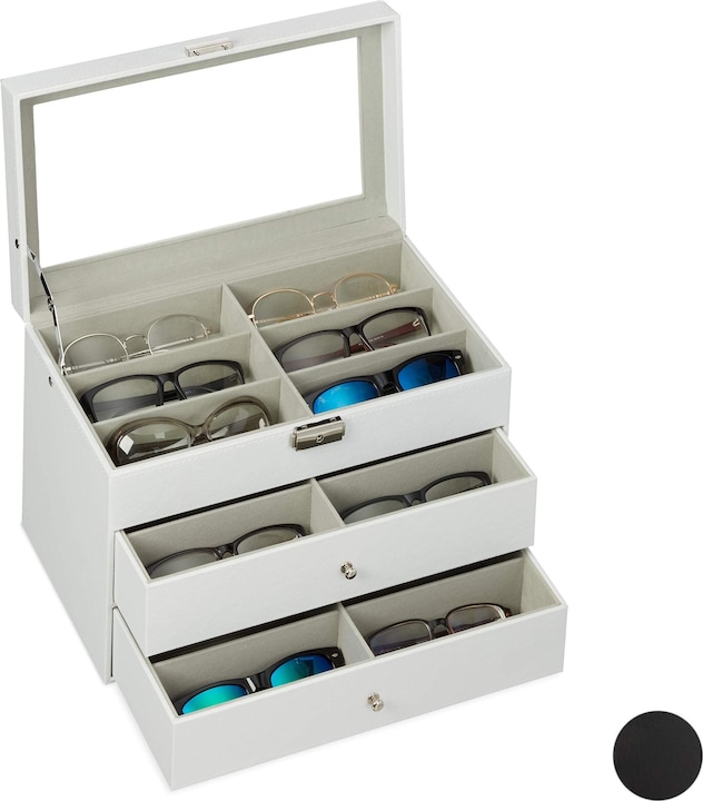 Actual product image Relaxdays Spectacle box