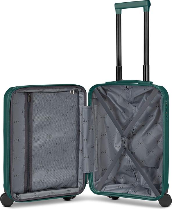 Actual product image D&N South Dakota 4 Rollen Kabinentrolley S 56 cm mit Dehnfalte (40 l)