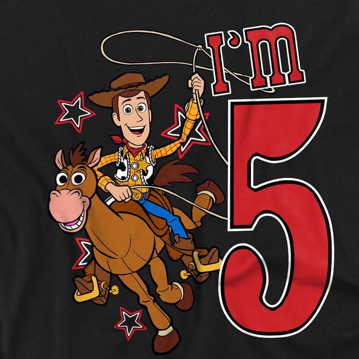 Produktbild Toy Story I'm 5 Sweatshirt Geburtstag (128)