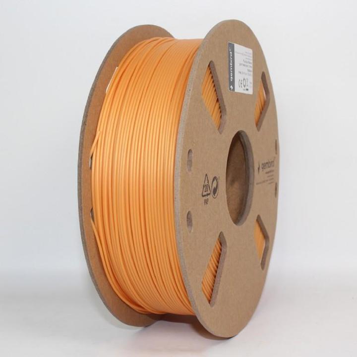 Productafbeelding Gembird 3DP-PLA+1.75-02-O 3D Druk Materiaal Polymelkzuur (PLA) Oranje 1 kg (PLA, 1.75 mm, 1000 g, Oranje)