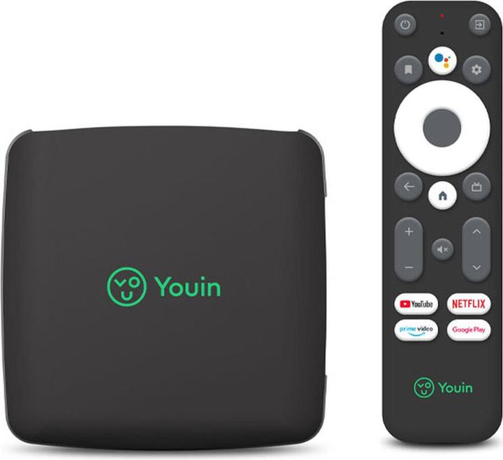 Produktbild Youin RECEPTOR ENGEL EN1040K UHD 4K ANDROID TV 9.0 DVB-T2 ASISTENTE DE VOZ GOOGLE (8 GB, Android 9.0 (Pie))