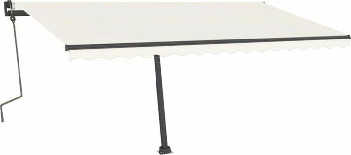 Immagine prodotto vidaXL Supporti per tende da sole antracite 450x245 cm in ferro, colore (4.50 m)