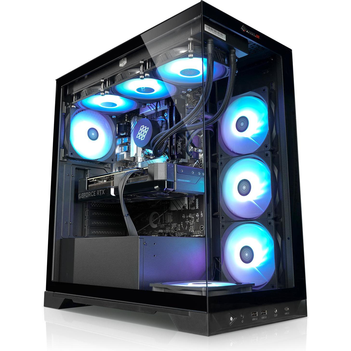 Kiebel Invader 14 (ATX), PC Gehäuse, Schwarz