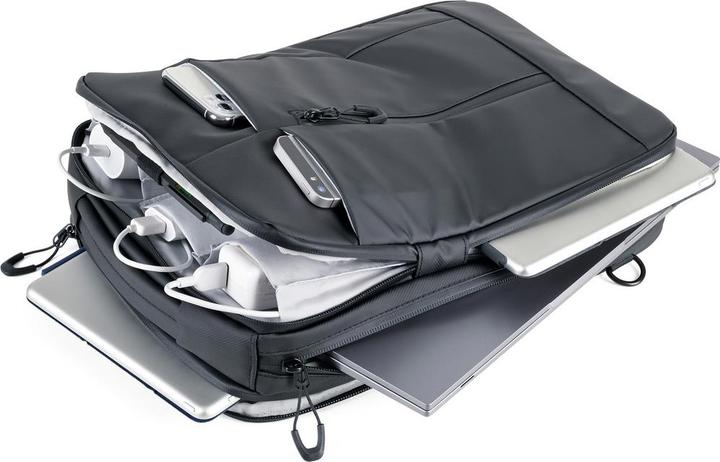 Actual product image Troika BLACK BAG TO BUSINESS Sacoche à bandoulière, noir