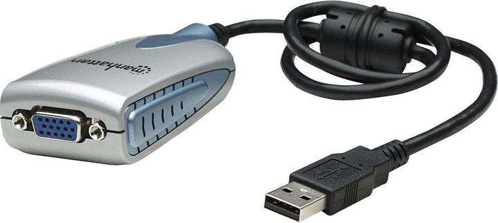 Produktbild Manhattan Hi-Speed USB 2.0 SVGA Konverter (VGA, 8 cm)