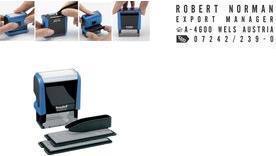 Actual product image Trodat Type set, font height: 4 mm, 288 characters