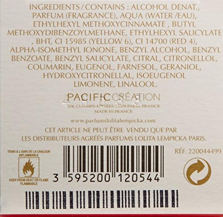 Actual product image Lolita Lempicka Elle Lâ??aime by Eau de Parfum Spray Extreme 80 ml (Eau de parfum, 80 ml)