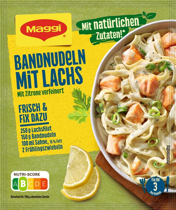 Produktbild Maggi FIX Bandnudeln Mit Lachs (40 g)