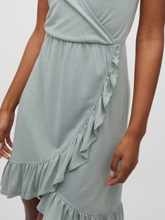 Produktbild Vila Kurzärmeliges Wickelkleid (XXL)