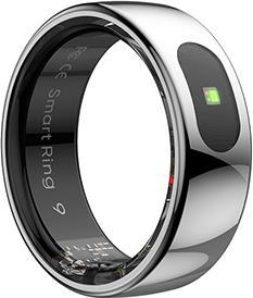 Produktbild Powerton SMART RING PRO Smart Ring velikost 11, silbern (11, Silber)