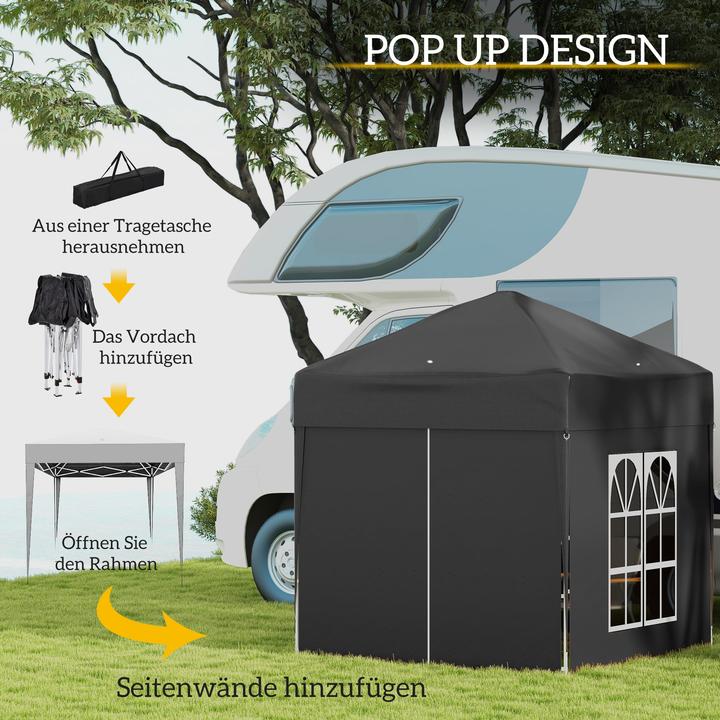 Actual product image Outsunny Folding pavilion (200 cm, 200 cm)
