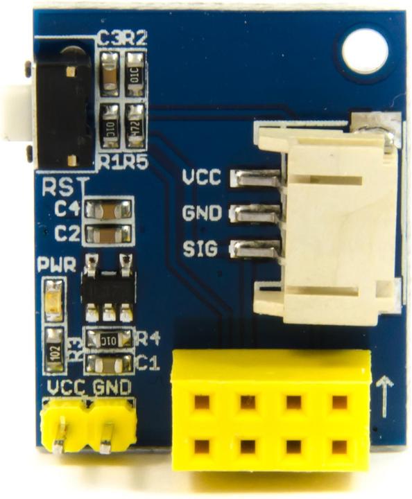 Actual product image Purecrea ESP-01 WS2812 / SK6812 control board