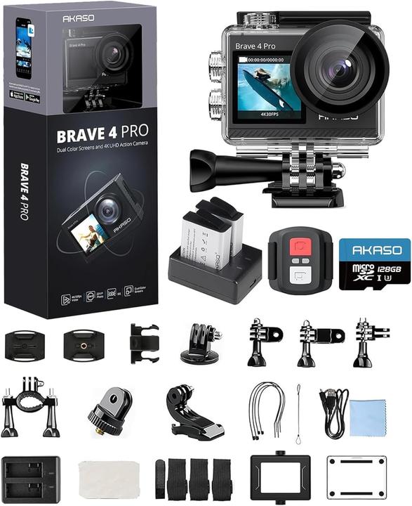 Actual product image Akaso Brave 4 Pro (24p, Wi-Fi)