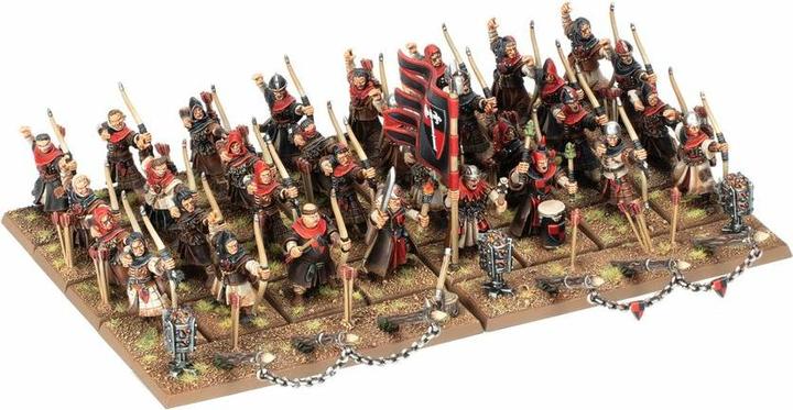 Actual product image Games Workshop Warhammer ToW - Kingdom of Bretonnia Paysans Archers (Plastic)
