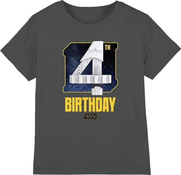 Produktbild Star Wars TShirt 4. Geburtstag (128)