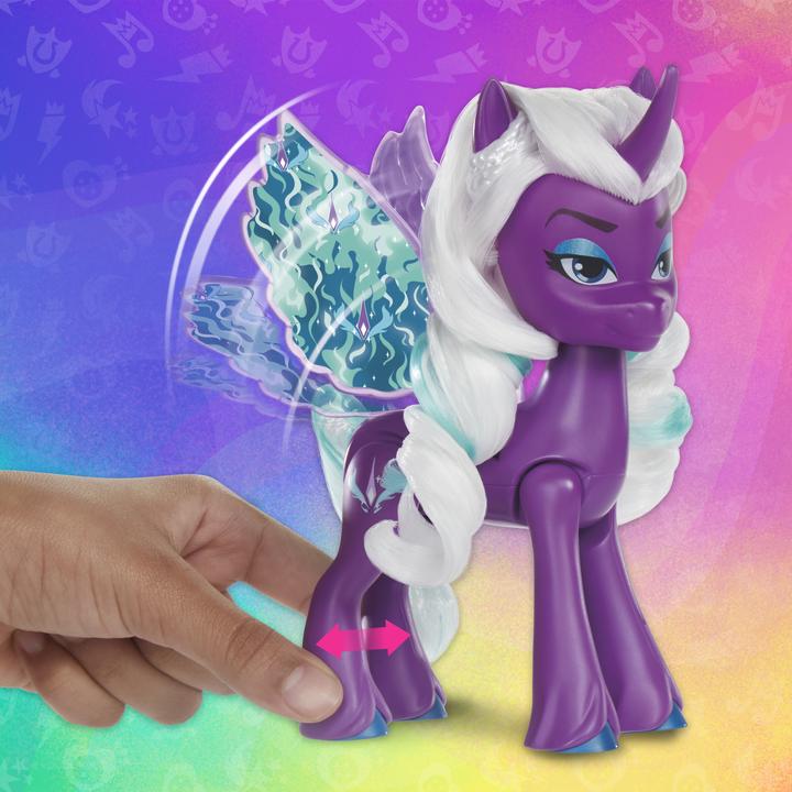 Actual product image My Little Pony Zipp Storm surprise wing fashion doll with wings and accessories