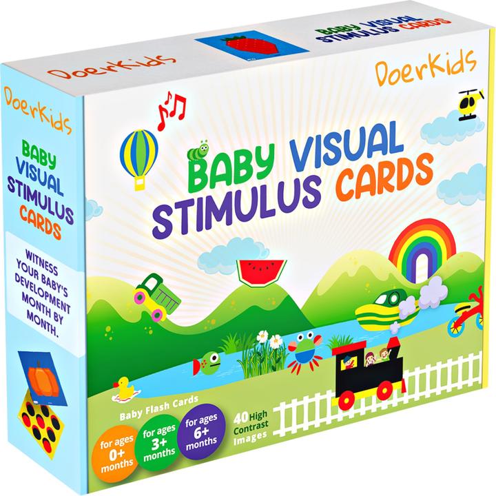 Actual product image DoerKids Baby Stimulus Cards