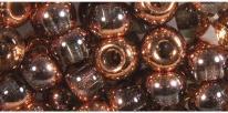 Produktbild Rayher Rocailles metallic mit Grossloch, 5, 5mm ø, kupfe