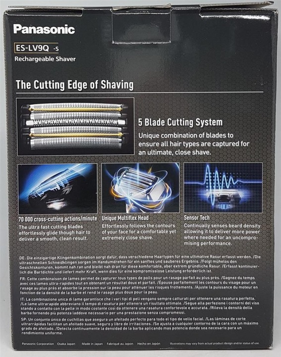 Actual product image Panasonic Es-Lv9q