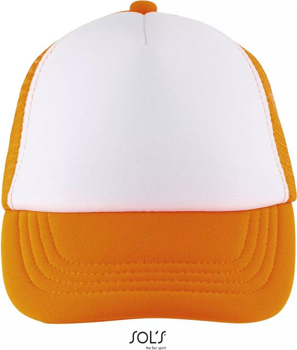 Blanc, Fluorescent Orange