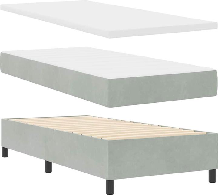 Actual product image VidaXL Box spring bed (100 x 200 cm)