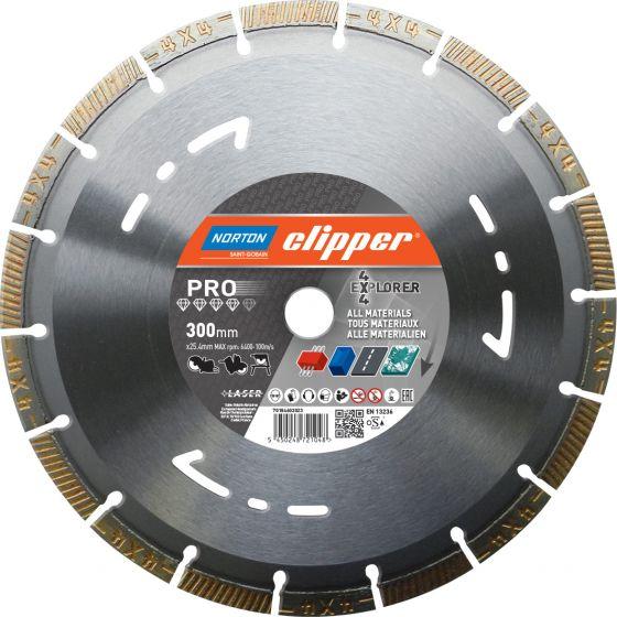 Immagine prodotto Norton Clipper Disco diamantato Pro 4x4 Explorer Ø 125x22,23 mm