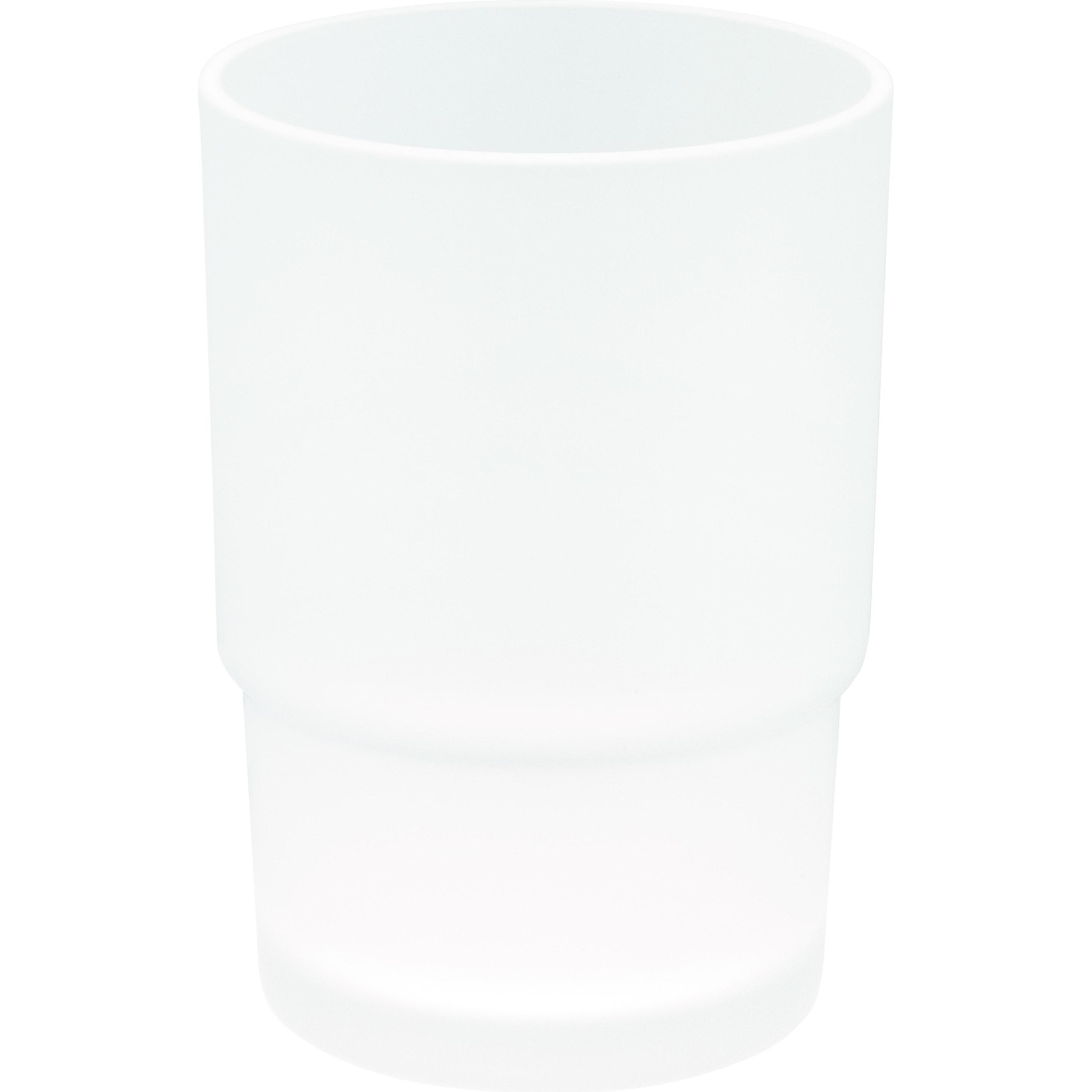 tesa, Zahnputzbecher, Ersatzglas Zahnputzbecher inkl. Klebelösung ohne Bohren
