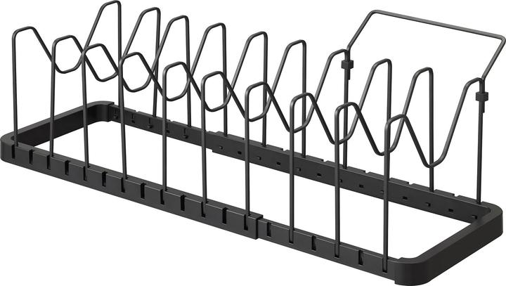 Yamazaki Ausziehbarer Topf- & Pfannen-Organizer TOWER (Kunststoff, Metall)