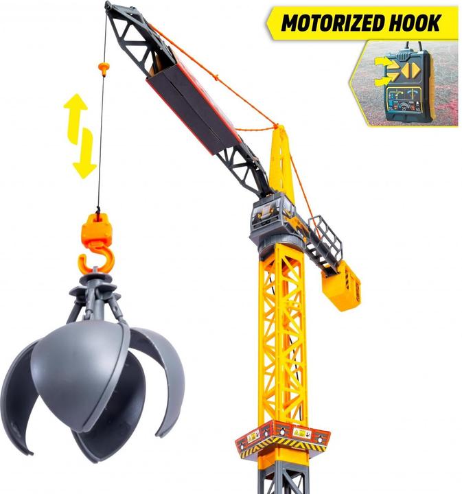 Actual product image Dickie Toy crane with 360° rotation