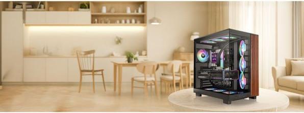 Produktbild Thermaltake Geh View 380 XL WS Midi Tower "ARGB" Black retail (ATX, Mini-ITX, mATX)