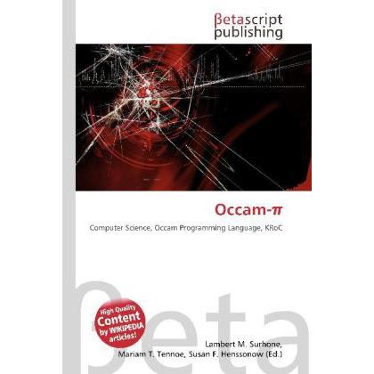 Occam-, Fachbücher von Lambert M. Surhone, Miriam T. Timpledon, Susan F. Marseken